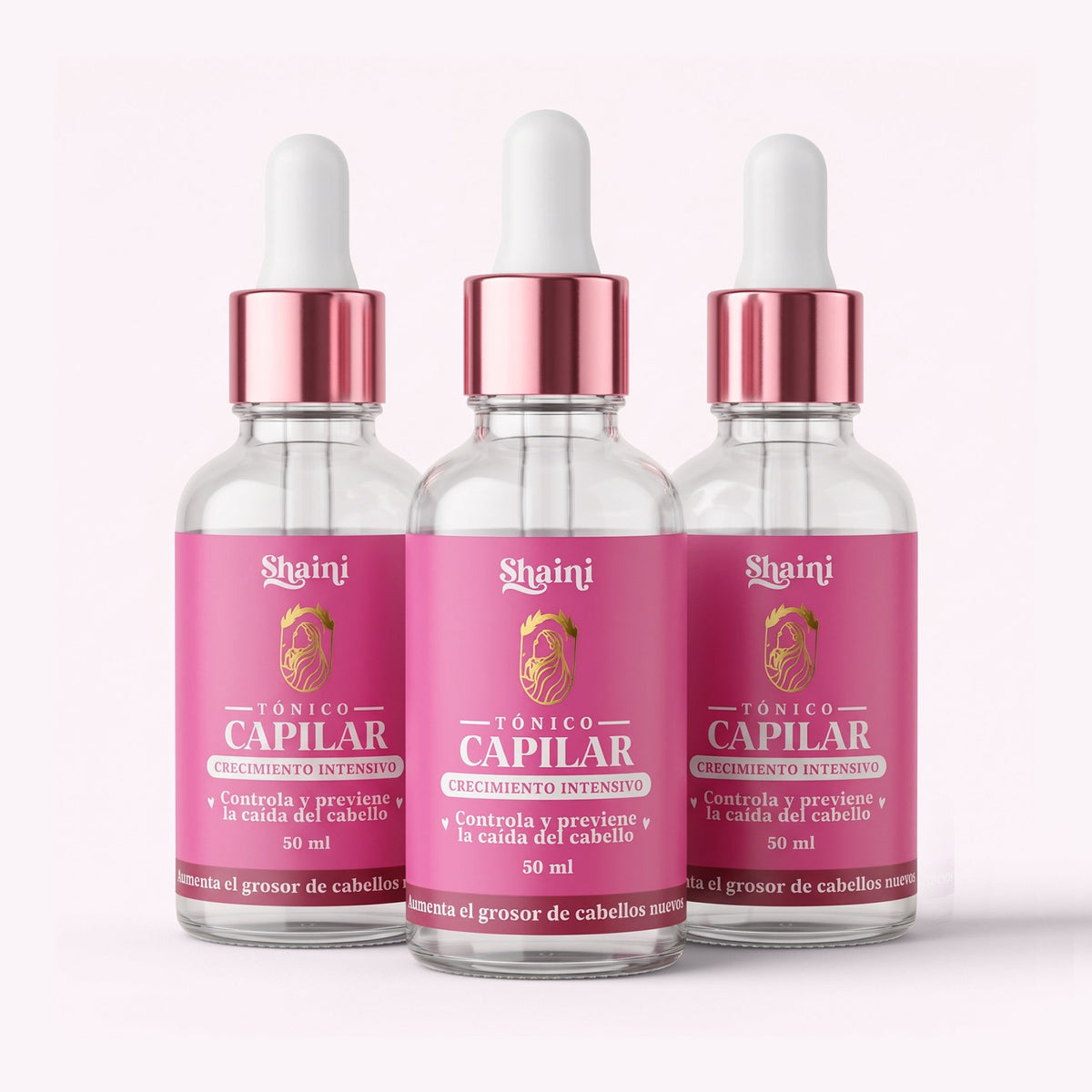Kit x 3 Tónico Anticaída y Crecimiento con Capixil + GRATIS Moña de Satín