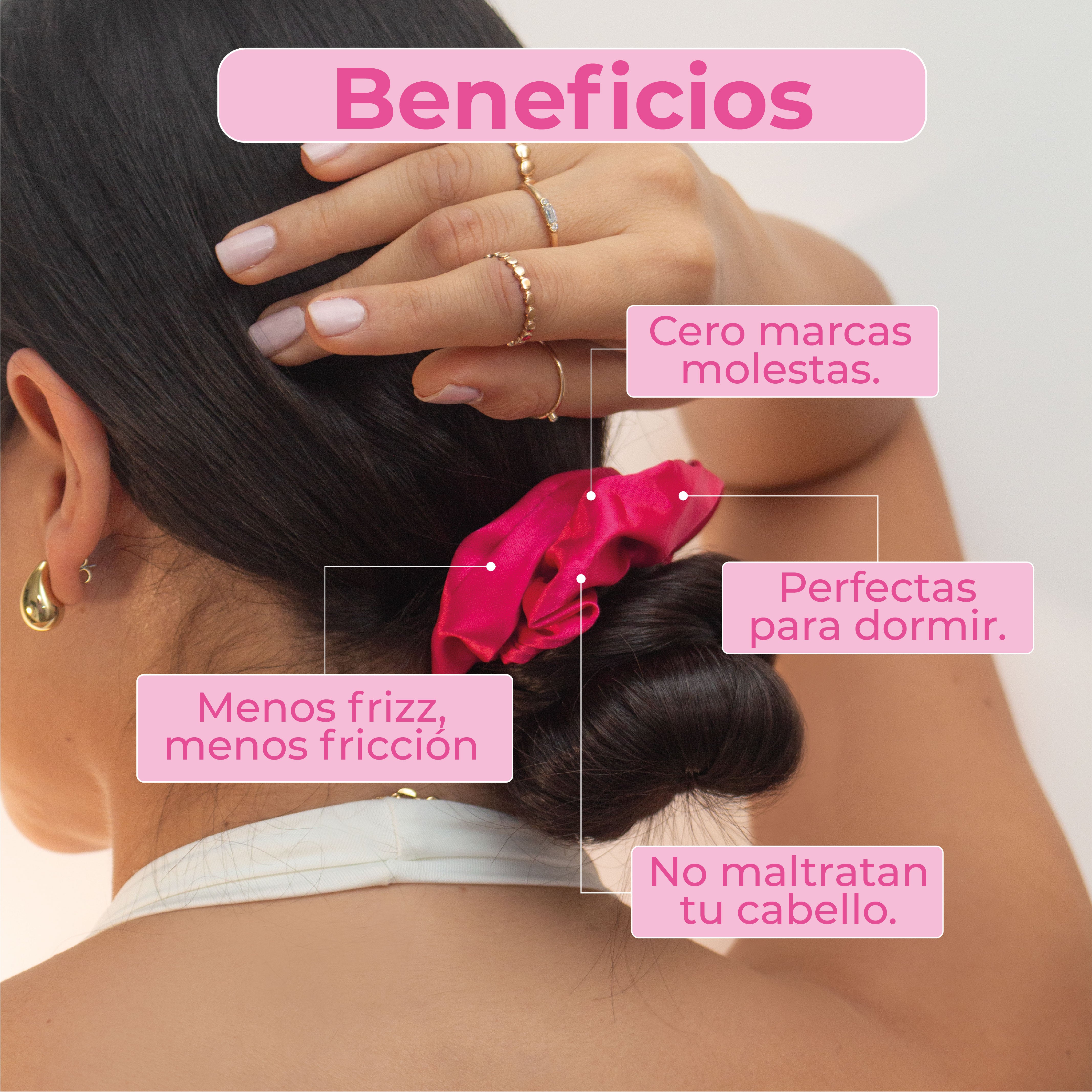 🌸Scrunchie de seda Shaini