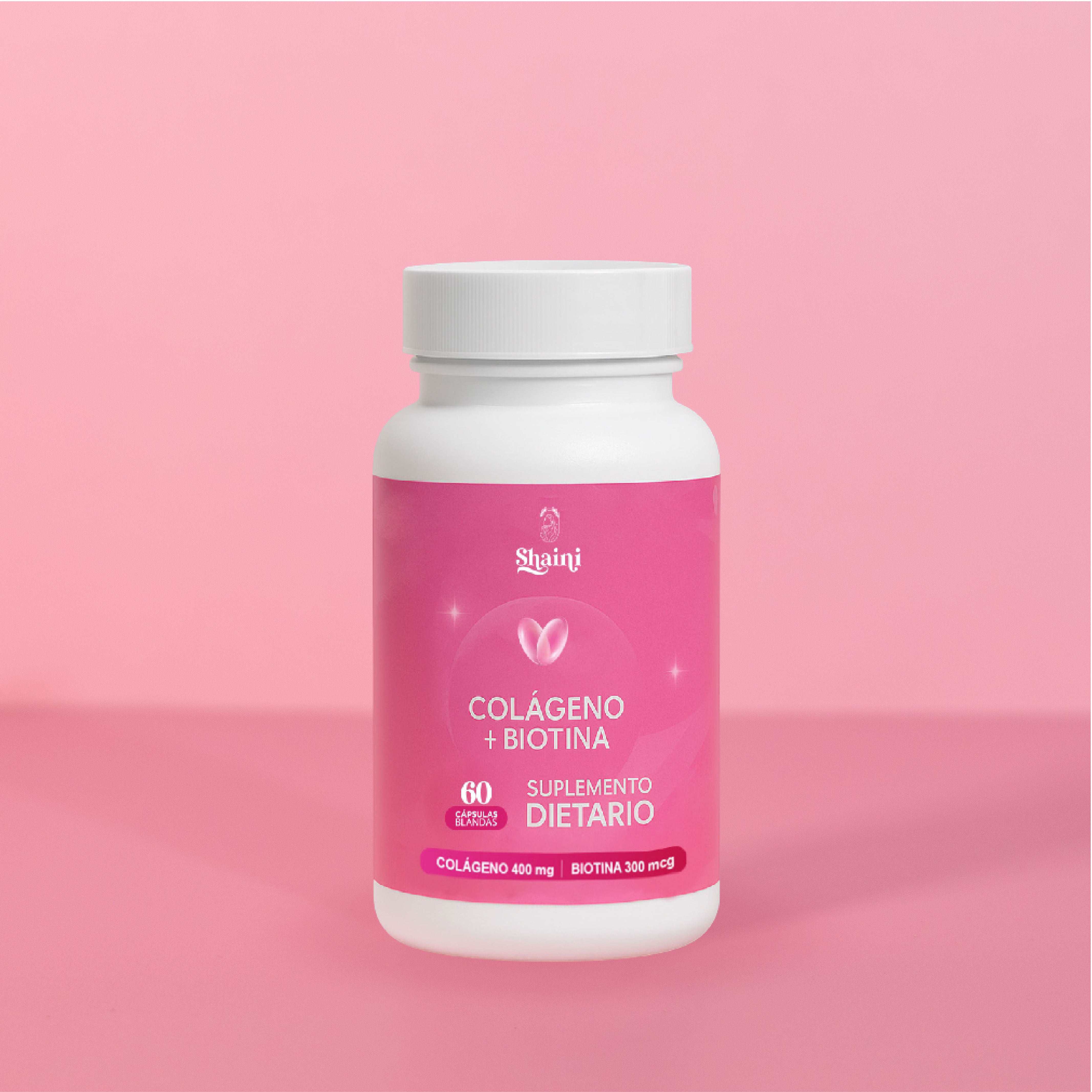 🌸 Colágeno + Biotina en cápsulas x 60